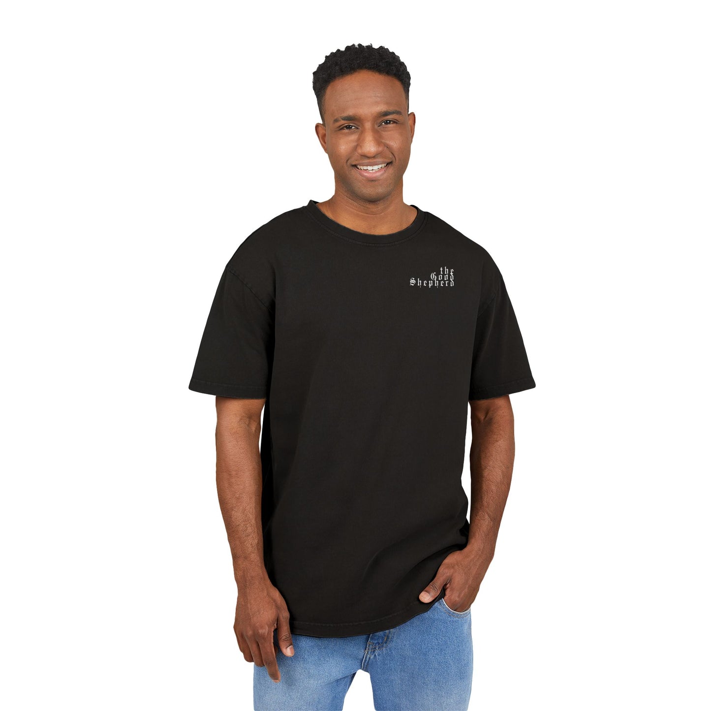 SHEEP Acid Washed Heavy Oversize Tee